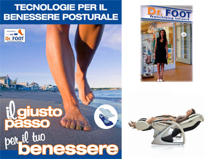 prodotti e servizi del franchising DrFoot